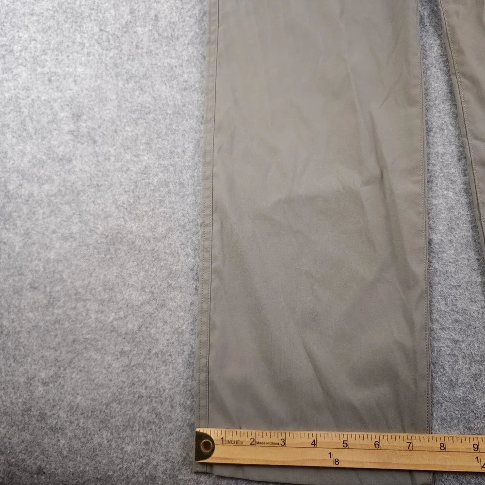 Orvis Pants Mens 30x32 Gray Zip Pocket Water Repellent Phone Pocket Hiking